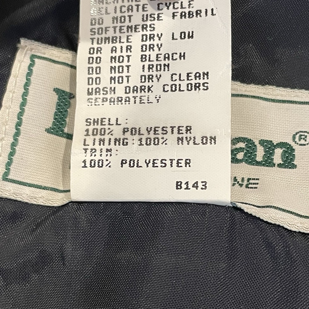 LL Bean Fleece Pullover Womens Large Brown Half Zip Lined Made in USA 1354764 - Picture 4 of 8